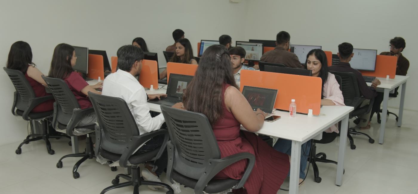 The team at work
